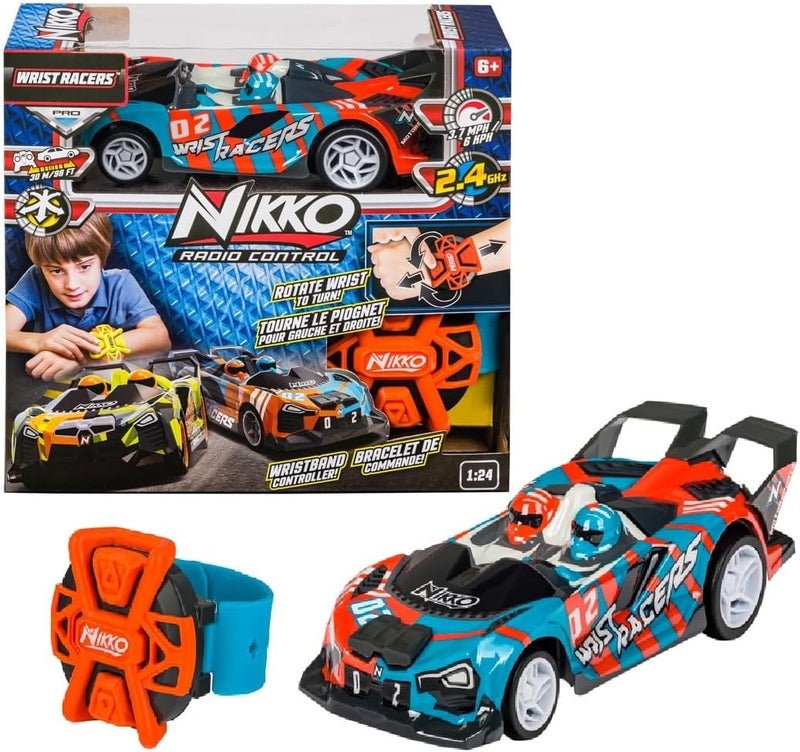 Nikko Wrist Racers Vehicle Toy 2 Pieces, Assorted